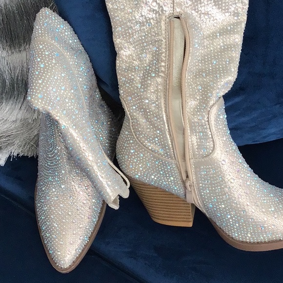 Ladies Forever Bling Boots - Picture 5 of 10